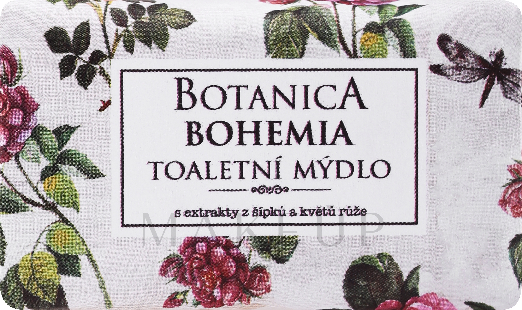 Handgemachte Seife - Bohemia Gifts Botanica Handmade Soap With Rosehip And Rose Extracts — Bild 100 g
