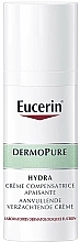 Beruhigende und feuchtigkeitsspendende Gesichtscreme - Eucerin DermoPure Hydra Soothing Compensating Cream — Foto N1