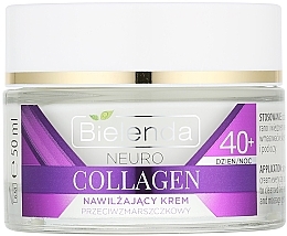 Feuchtigkeitsspendendes Anti-Falten Creme-Konzentrat mit Kollagen 40+ - Bielenda Neuro Collagen Moisturizing Anti-wrinkle Cream-concentrate 40+ — Bild N2