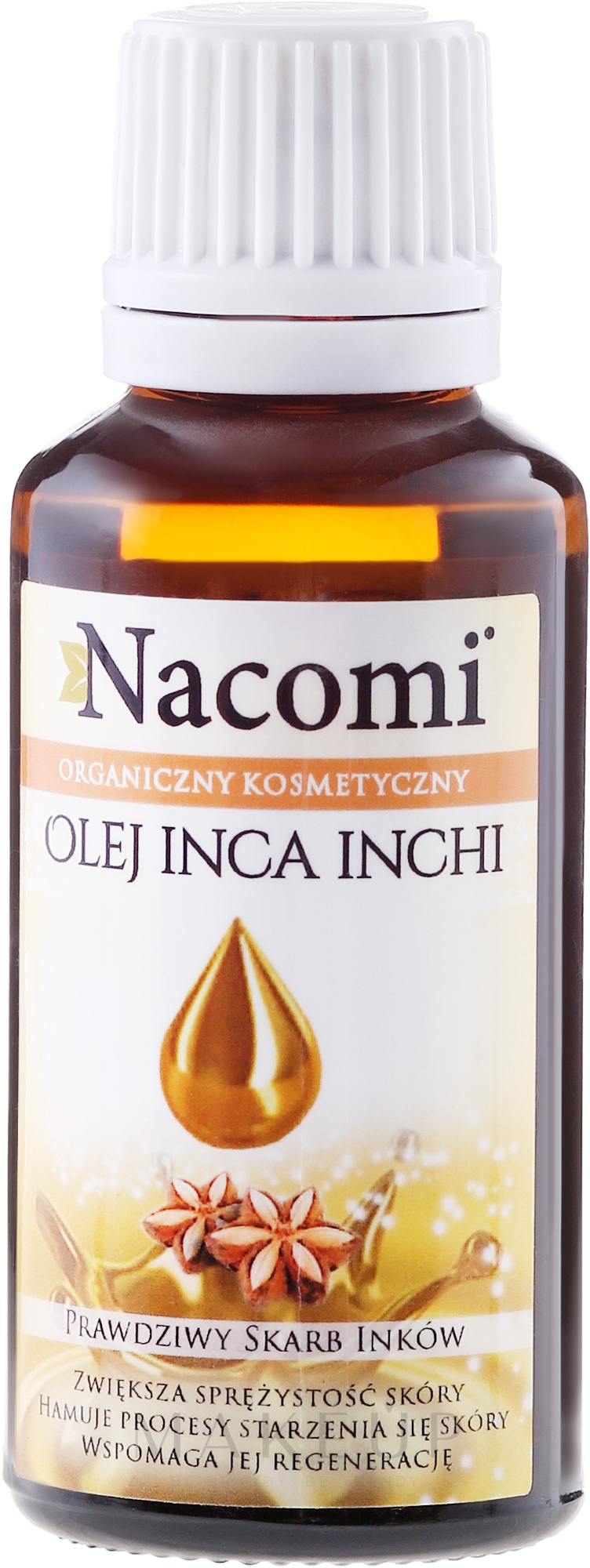 Inka-Erdnussöl für Gesicht und Körper - Nacomi Inca Inchi  — Foto 30 ml