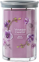 Duftkerze mit Ständer Wilde Orchidee mit 2 Dochten - Yankee Candle Wild Orchid Tumbler — Bild N1