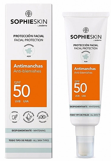 Sonnenschutzcreme für das Gesicht - Sophieskin Anti-Blemishes Face Cream SPF50 — Bild N1