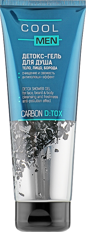 Detox-Duschgel - Cool Men Detox Carbon — Bild N1