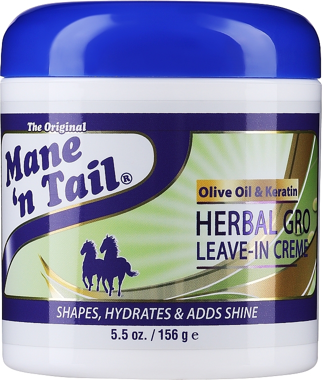 Leave-in-Haarcreme - Mane 'n Tail Herbal Gro Leave-In Cream Therapy — Bild N1