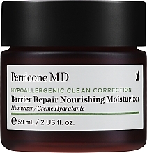 Feuchtigkeitsspendende Gesichtscreme - Perricone MD Hypoallergenic Clean Correction Barrier Repair Nourishing Moisturizer — Bild N1