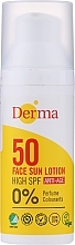 Anti-Aging Sonnenschutzlotion für das Gesicht SPF 50 - Derma Sun Face Lotion Anti-Age SPF50 — Bild N4