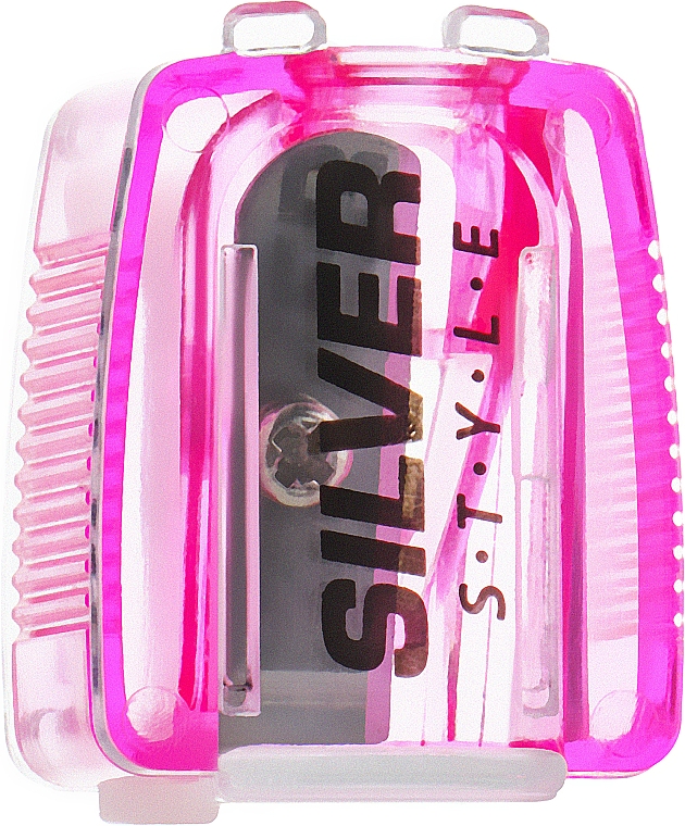 Bleistiftspitzer rosa - Silver Style — Bild N1