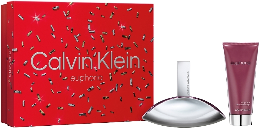 Calvin Klein Euphoria - Duftset (Eau de Parfum 100ml + Körperlotion 100ml)  — Bild N2
