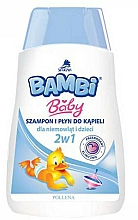 Düfte, Parfümerie und Kosmetik 2in1 Shampoo und Duschgel für Babys und Kinder - Pollena Savona Bambi 2in1 Shampoo & Shower Gel
