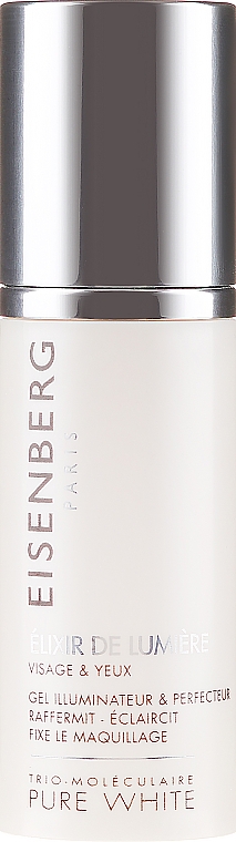 Aufhellendes und perfektionierendes Elixier für Gesicht und Augen - Jose Eisenberg Pure White Face & Eyes Illuminating & Perfecting Gel — Bild N2