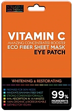 Düfte, Parfümerie und Kosmetik Aufhellende Augenpatches mit Vitamin C - Beauty Face IST Whitening & Restorating Eye Patch Active Vitamin C