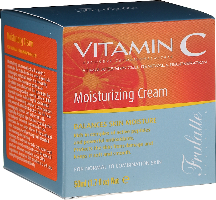 Feuchtigkeitsspendende Gesichtscreme mit Vitamin C - Frulatte Vitamin C Moisturizing Cream