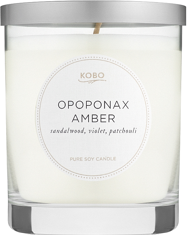 Kobo Opoponax Amber - Duftkerze — Bild N1