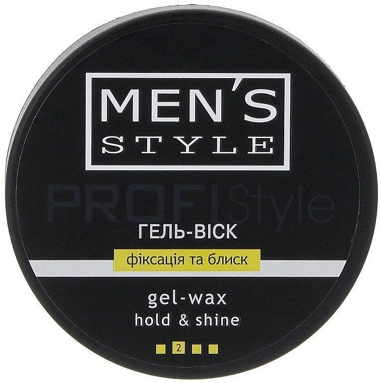 Gel-Wachs für mehr Glanz für Männer - Profi style Men's Style — Bild N2