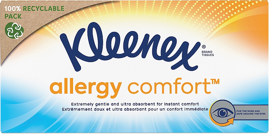 Kosmetiktücher 56 St. - Kleenex Allergy Comfort — Bild N3