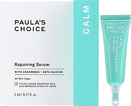 Düfte, Parfümerie und Kosmetik Regenerierendes Gesichtsserum - Paula's Choice Calm Repairing Serum Travel Size 