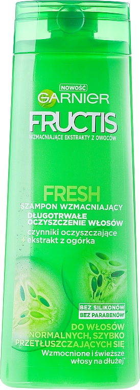 Shampoo mit Gurkenextrakt - Garnier Fructis Fresh Shampoo — Bild N2