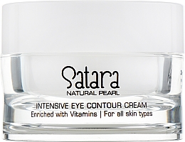 Intensiv konturierende Augencreme - Satara Natural Pearl Intensive Eye Countour Cream — Bild N2