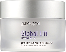 Gesichts- und Halscreme für normale und Mischhaut mit Lifting-Effekt - Skeyndor Lift Contour Face & Neck Cream — Bild N1