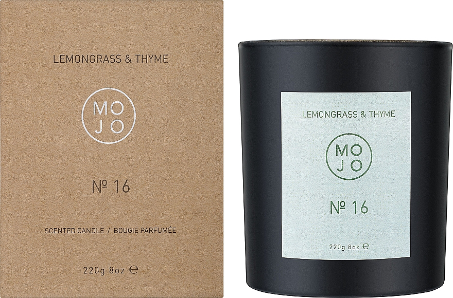 Mojo Lemongrass & Thyme №16 - Duftkerze — Bild N2