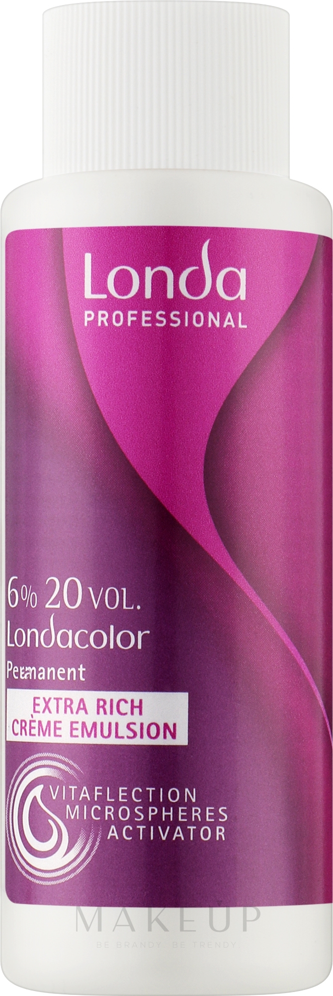 Oxidationscreme für Creme-Haarfarbe 6% - Londa Professional Londacolor Permanent Cream — Bild 60 ml