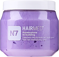Nährende Restrukturierungsmaske für dickes Haar N7 - Hairmed N7 Re-building — Bild N2