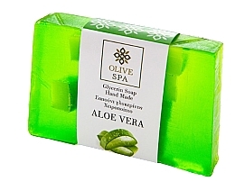 Glycerinseife Aloe Vera - Olive Spa Hand Made Glycerin Soap — Bild N1