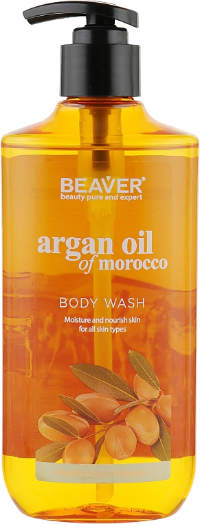 Duschgel mit Arganöl - Beaver Professional Argan Oil Of Morocco Body Wash — Bild N1