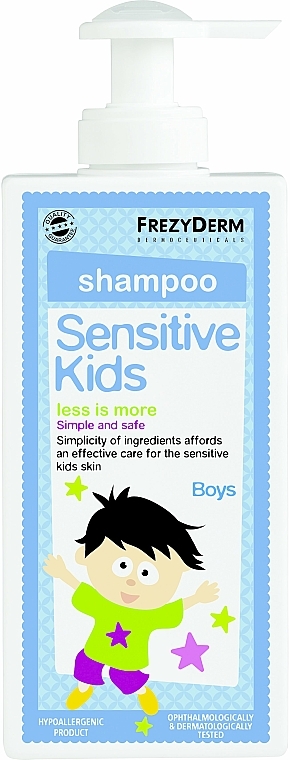 Kindershampoo für empfindliche, normale oder irritierte Kopfhaut - Frezyderm Sensitive Kids Shampoo for Boys — Bild N1