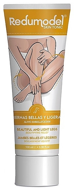 Feuchtigkeitsspendende Fußcreme - Redumodel Skin Tonic Beautiful And Light Legs — Bild N1