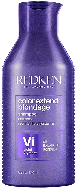 Anti-Gelbstich Shampoo für blondiertes oder aufgehelltes Haar - Redken Color Extend Blondage Shampoo