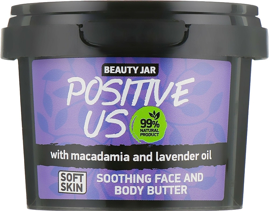 Gesichts- und Körperbutter mit Macadamia- und Lavendelöl - Beauty Jar Soothing Face And Body Butter — Bild N1