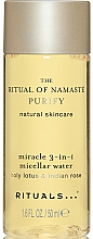 Düfte, Parfümerie und Kosmetik 3in1 Mizellen-Reinigungswasser mit Lotus und indischer Rose - Rituals The Ritual Of Namaste Micellar Water