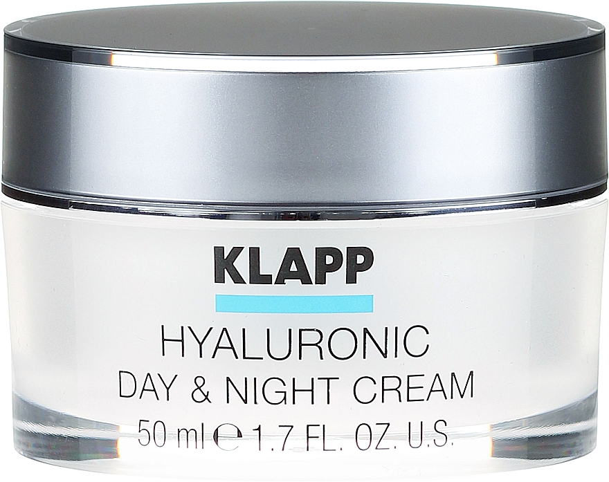 Intensiv hydratisierende Gesichtscreme für Tag und Nacht mit Hyaluronsäure - Klapp Hyaluronic Day & Night Cream — Bild N2