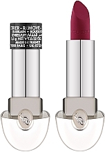 Samtiger und matter Lippenstift - Guerlain Rouge G Luxurious Velvet — Bild N1