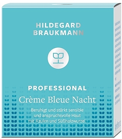 Nachtcreme für das Gesicht - Hildegard Braukmann Professional Cream Blue Night — Bild N1