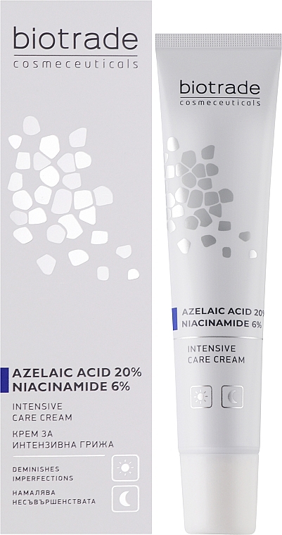 Intensive Creme mit Azelainsäure 20 % und Niacinamid 6 % - Biotrade Intensive Care Cream — Bild N2