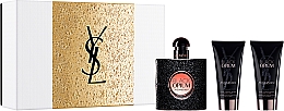 Düfte, Parfümerie und Kosmetik Yves Saint Laurent Black Opium - Duftset (Eau de Parfum 50ml + Körperlotion 2x50ml) 