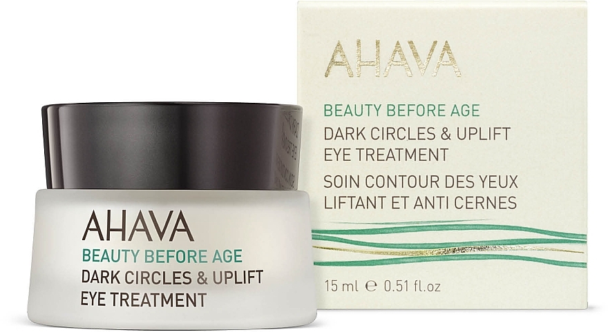Lifting-Creme für die Haut um die Augen - Ahava Beauty Before Age Dark Circles & Uplift Eye Treatment — Bild N2