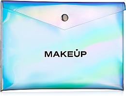 Düfte, Parfümerie und Kosmetik Kosmetiktasche Holographic transparent 22x15 cm - MAKEUP
