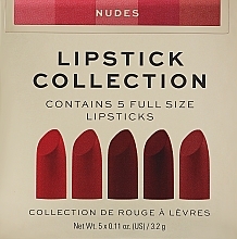 Düfte, Parfümerie und Kosmetik Lippenstift 5 St. - Revolution Pro Lipstick Collection Nudes
