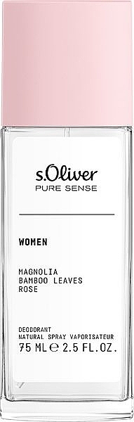 S. Oliver Pure Sense Women - Parfümiertes Körperspray — Bild N1
