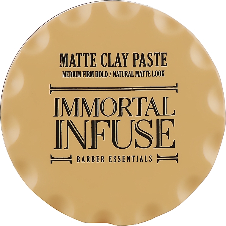 Matte Ton-Haarpaste - Immortal Infuse Matte Clay Paste — Bild N1