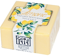 Düfte, Parfümerie und Kosmetik Naturseife mit Zitroneduft - Gori 1919 Lemon Natural Vegetable Soap