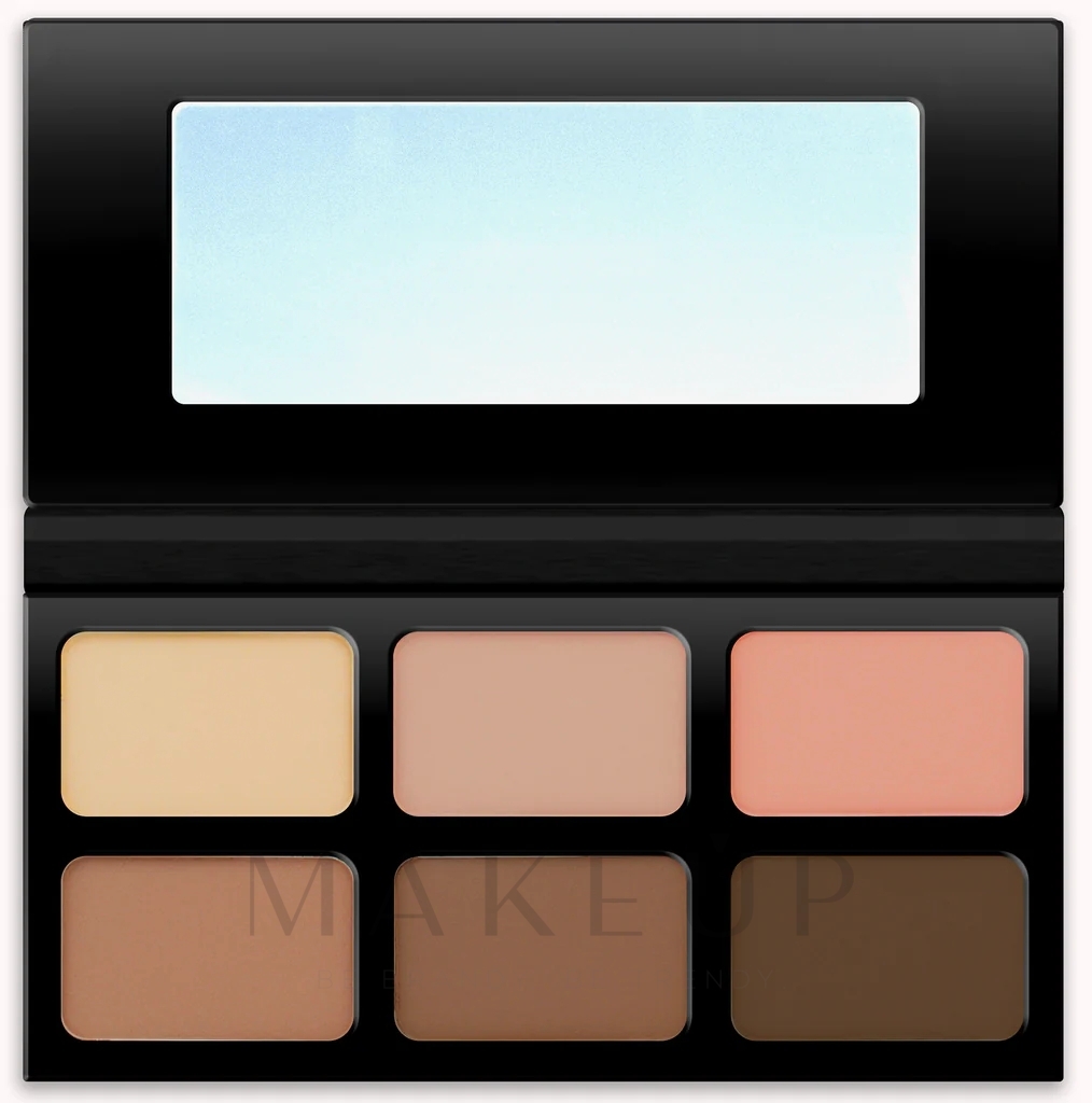 Make-up-Palette - Kokie Professional Powder Contour Palette — Bild Deep/Dark