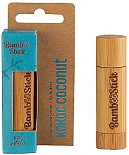 Lippenbutter Kokosnuss - Bamboostick Coconut Bamboo Natural Care Lip Butter — Bild N1