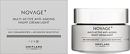 Leichte multiaktive Gesichtscreme für die Nacht - Oriflame Novage+ Multi-Active Anti-Ageing Night Cream Light — Bild N2