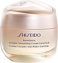 Düfte, Parfümerie und Kosmetik Nährende, glättende und feuchtigkeitsspendende Anti-Falten Gesichtscreme - Shiseido Benefiance Wrinkle Smoothing Cream Enriched