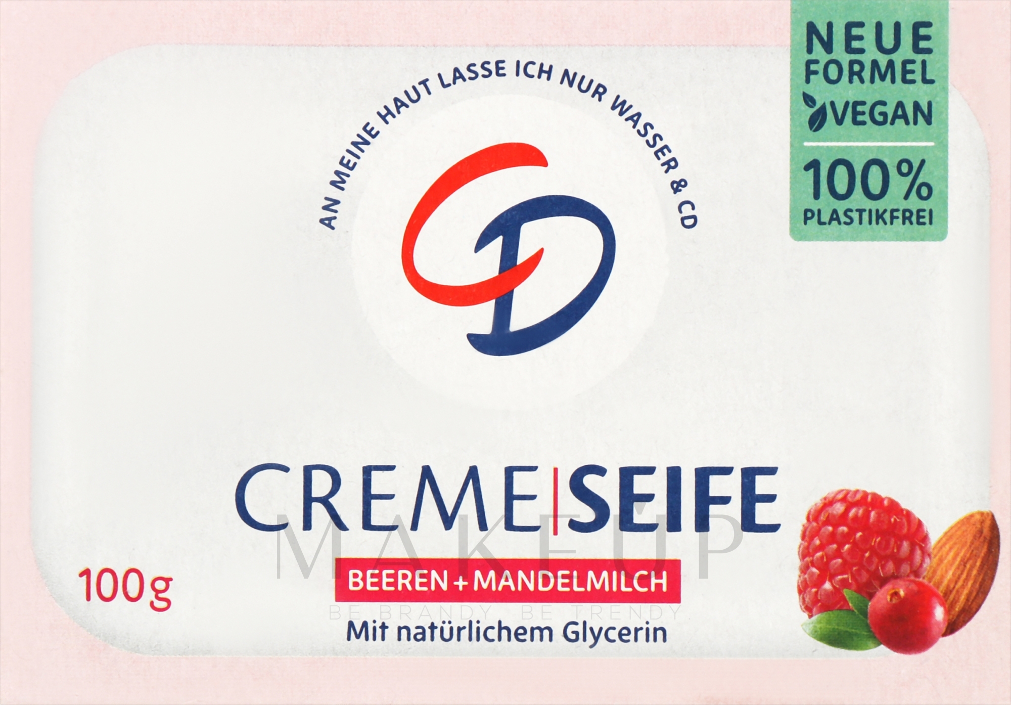 Glycerinseife Beeren & Mandelmilch - CD — Foto 100 g