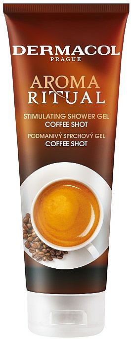 Energetisierendes Duschgel mit Kaffeeduft - Dermacol Aroma Ritual Stimulating Shower Gel Coffee Shot — Bild N1